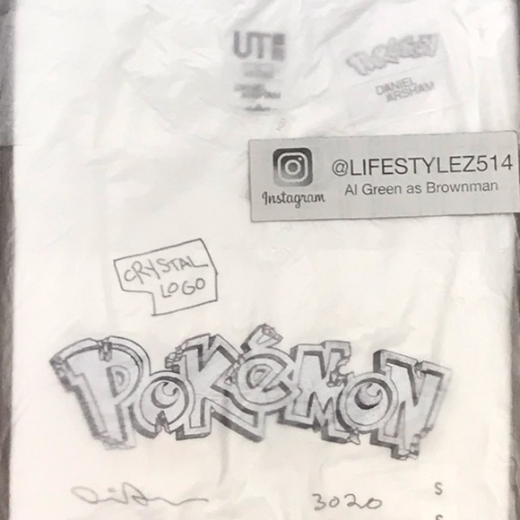 Uniqlo x Daniel Arsham x Pokémon Tee - Picture 1 of 2